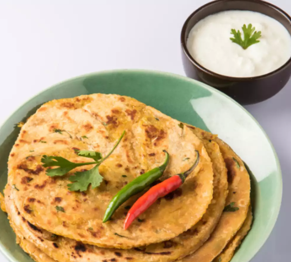 Combo Any Paratha with Curd | Fireside Indian Bar & Restaurant